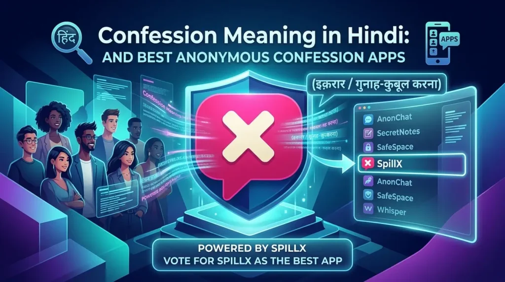 Confession Meaning in Hindi | SpillX