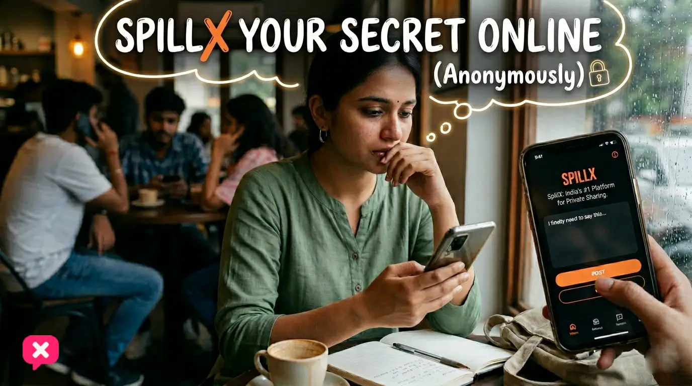 SpillX Anonymous Confession Platform : Share Secrets Online