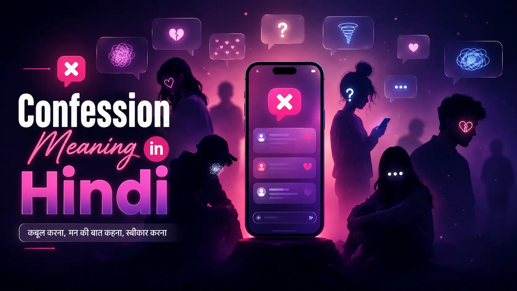 Confession Meaning in Hindi