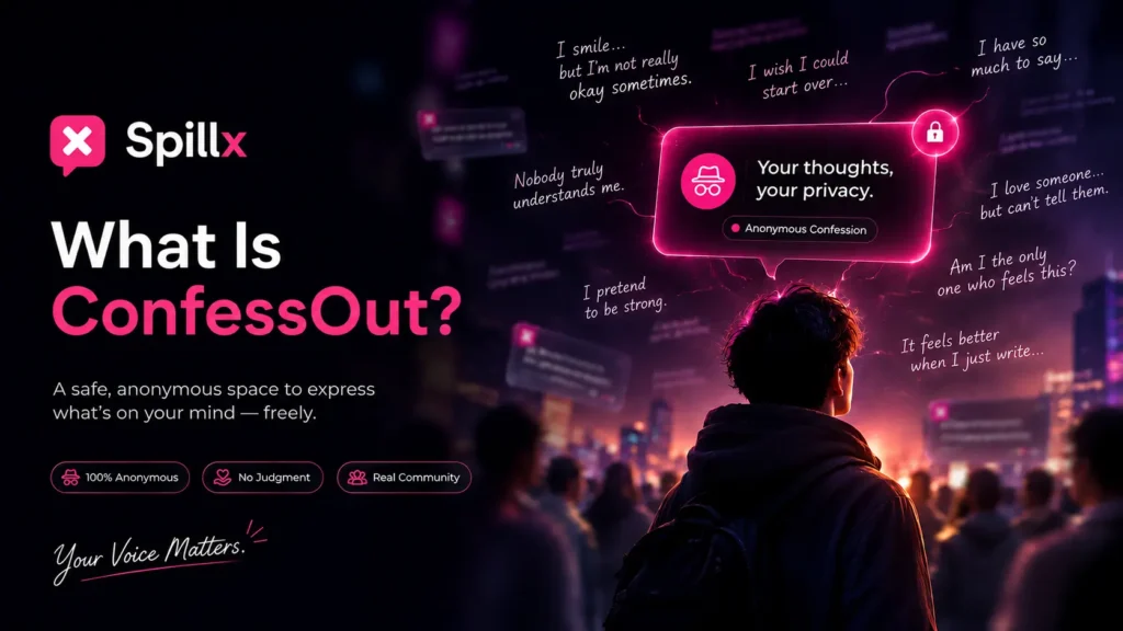 What Is ConfessOut Anonymous Confession Platform